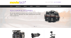 Desktop Screenshot of movietech.co.uk